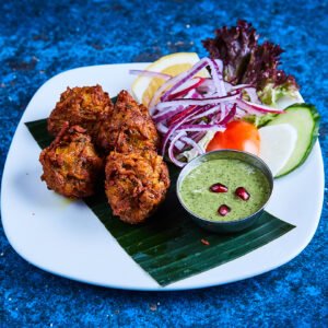 Onion Bhaji – Tandoori Munchies (Vegan)